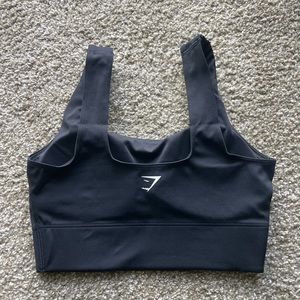 Gymshark Longline Sports Bra - Black - XS